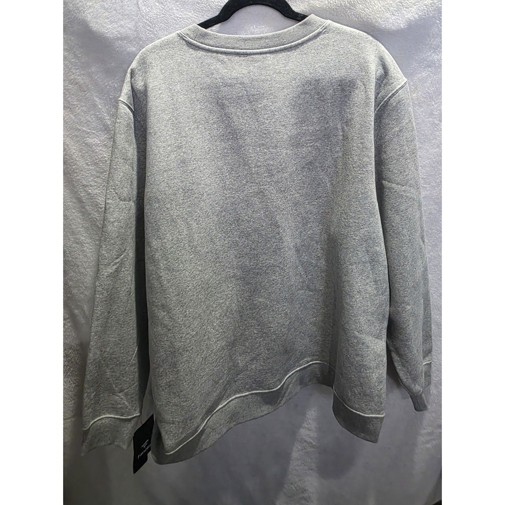 New Men Fanatics Los Angeles Rams Gray Powerful Throw Legacy Crew Sweatshirt S - Picture 5 of 9
